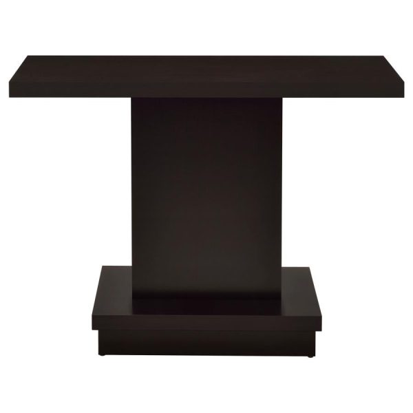 Reston Brown Sofa Table Online now