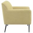 Darlene Yellow Accent Chair For Discount