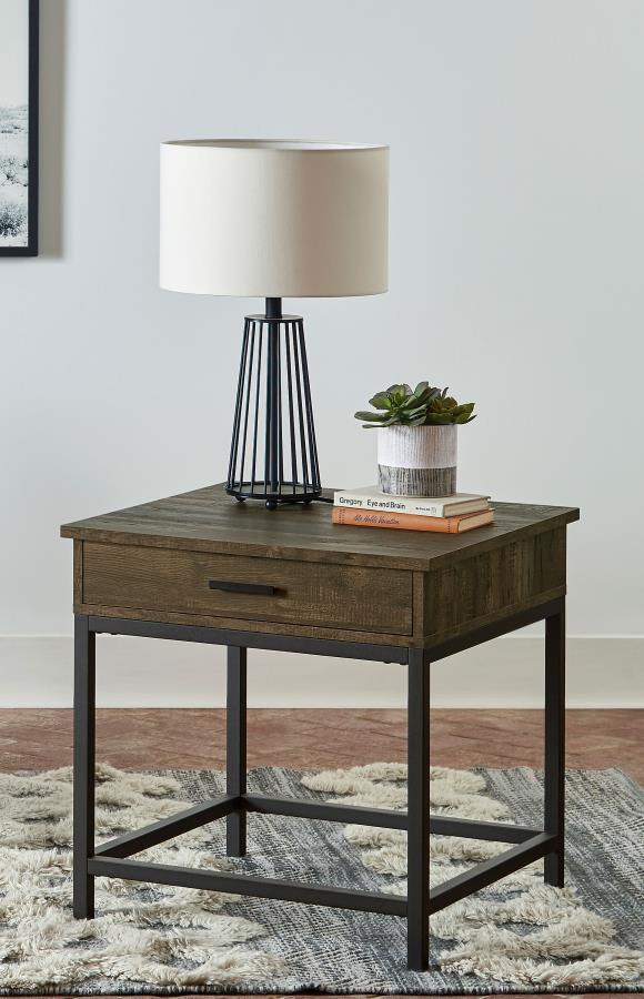 Byers Brown End Table Cheap