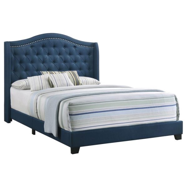 Sonoma Blue Queen Bed Fashion