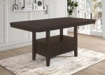 Prentiss Brown Counter Height Dining Table For Discount