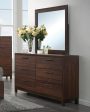 Edmonton Brown Dresser Mirror Hot on Sale