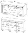 Brockton Brown 59  Tv Stand Supply