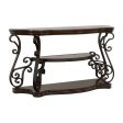 Laney Brown Sofa Table Online now