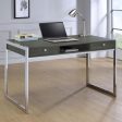 Wallice Grey Writing Desk For Sale