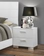 Felicity White Nightstand Cheap