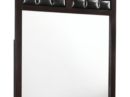 Carlton Brown Dresser Mirror Cheap