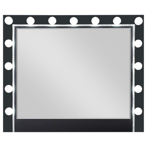 Cappola Black Dresser Mirror Sale