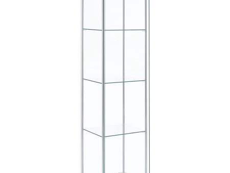 Bellatrix White Curio Cabinet Hot on Sale