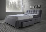 Fenbrook Grey Eastern King Storage Bed For Sale