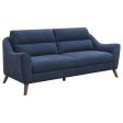 Gano Blue 2 Pc Sofa Set Cheap