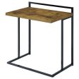 Dani Brown Side Table For Sale