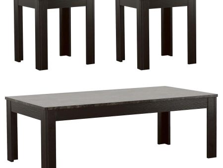 Rhodes Grey 3 Pc Coffee Table Set Sale