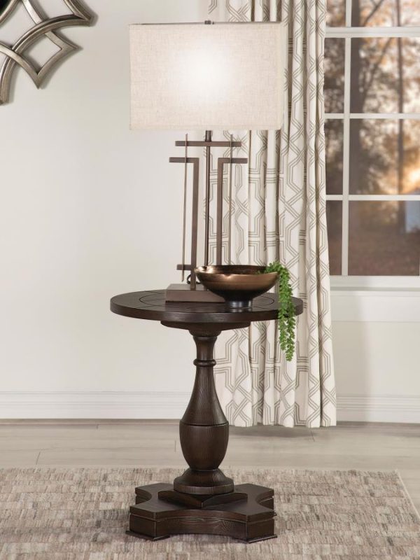 Morello Brown End Table For Cheap