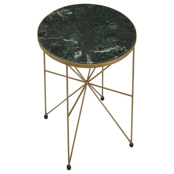 Eliska Gold Side Table Online now