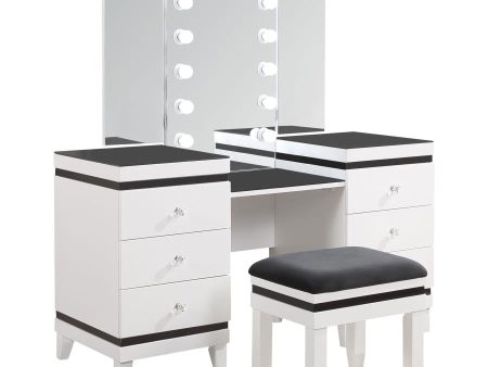 Talei Black Vanity Set For Sale