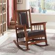 Ida Brown Rocking Chair For Cheap