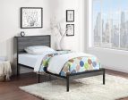 Ricky Grey Twin Bed For Cheap