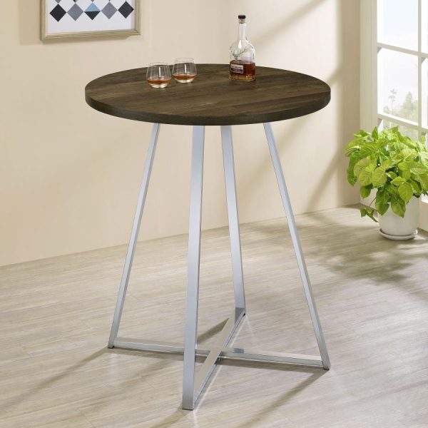 Burkhart Brown Bar Table For Sale