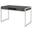 Wallice Grey Writing Desk For Sale