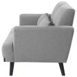 Blake Grey Loveseat For Cheap