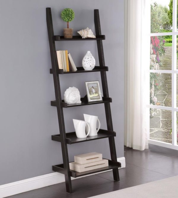 Colella Brown Bookcase Discount