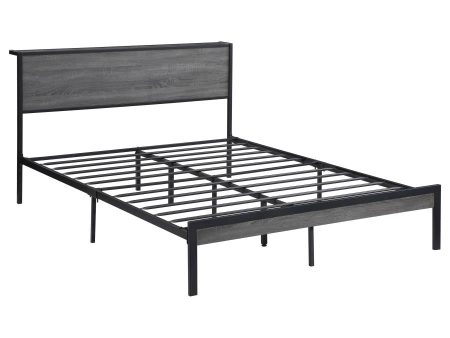 Ricky Grey Queen Bed Fashion