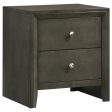 Serenity Grey Nightstand For Sale