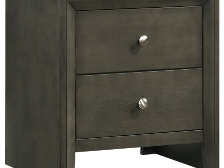 Serenity Grey Nightstand For Sale