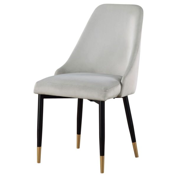 Gabrielle Grey Side Chair on Sale