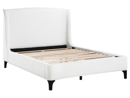 Mosby White Eastern King Bed Fashion