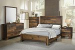 Sidney Brown Eastern King Bed 5 Pc Set Online