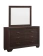 Kauffman Brown Dresser Mirror For Cheap