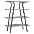 Tatum Grey Bookcase Online Hot Sale