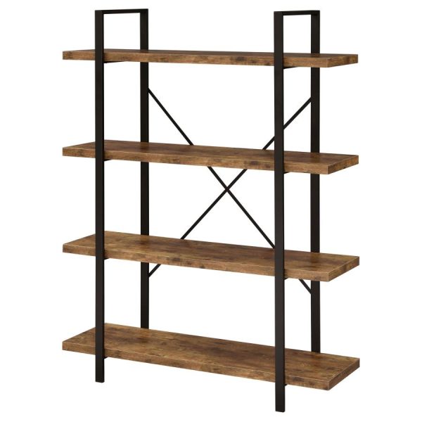 Cole Brown Bookcase For Cheap