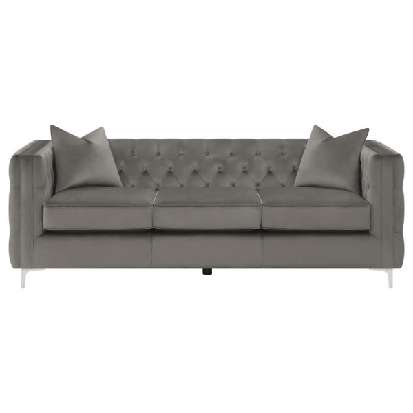 Phoebe Grey 3 Pc Sofa Set Online Hot Sale