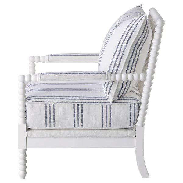 Blanchett White Accent Chair Online