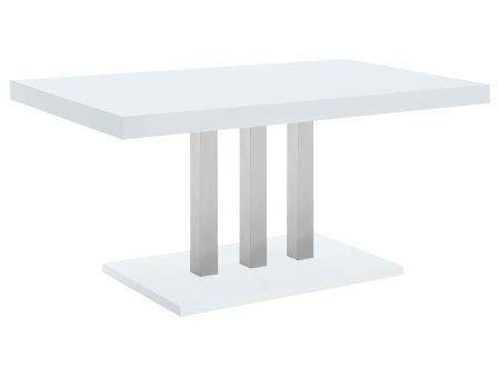 Brooklyn White Dining Table on Sale