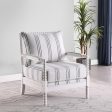 Blanchett White Accent Chair Online