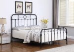 Packlan Black Eastern King Bed Fashion