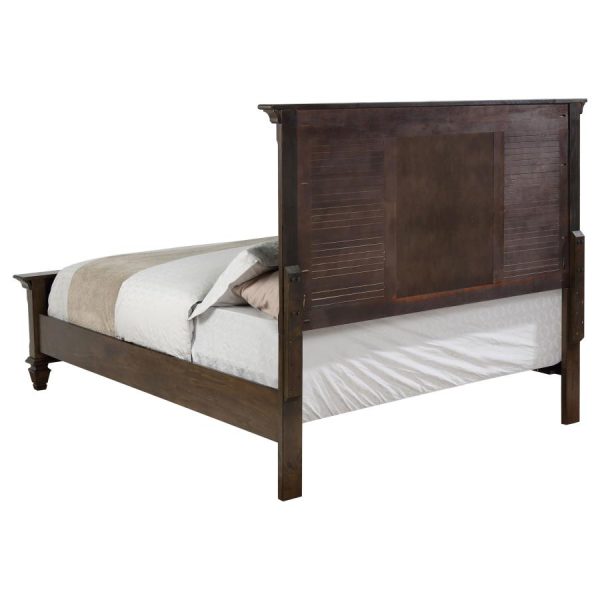 Franco Brown Eastern King Bed Fashion