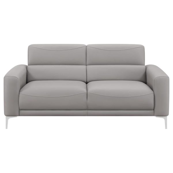 Glenmark Grey 3 Pc Sofa Set Sale