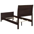 Carlton Brown Twin Bed Cheap