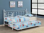 Nocus White Twin Daybed W  Trundle Fashion