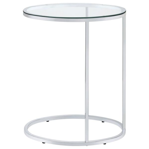 Kyle Silver Side Table Online now