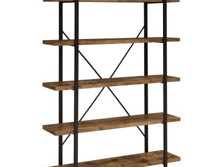 Cole Brown Bookcase Cheap