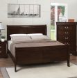 Louis Philippe Brown Full Bed Fashion