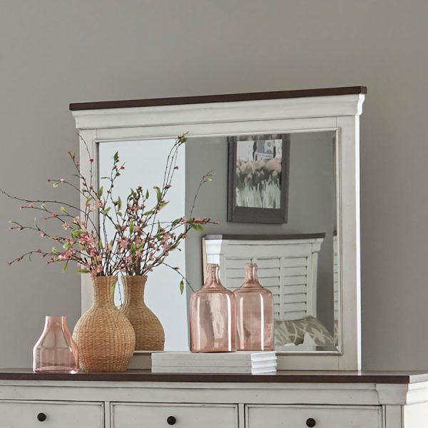 Hillcrest Ivory Dresser Mirror Online Hot Sale