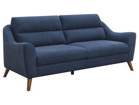 Gano Blue Sofa For Discount