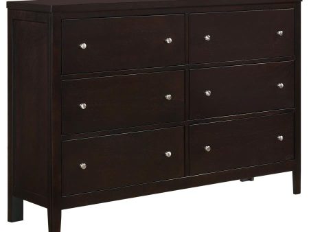 Carlton Brown Dresser on Sale